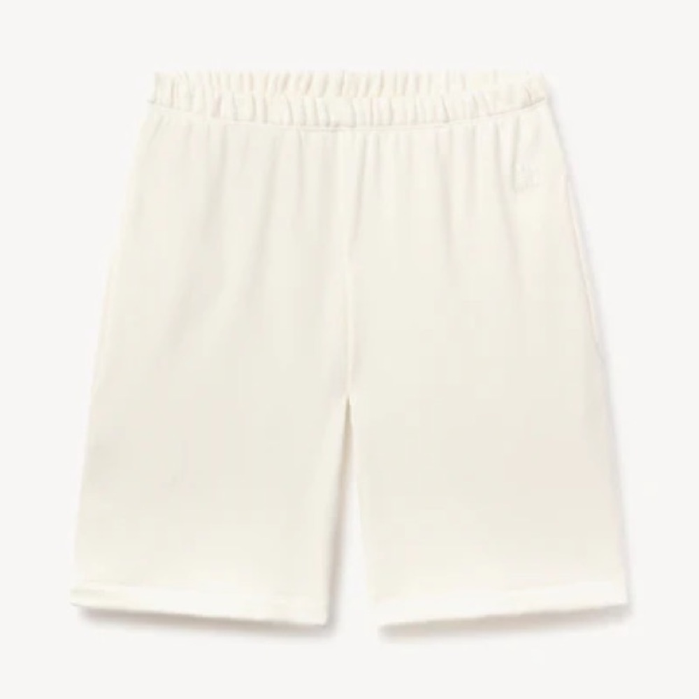Eterne Terry Raglan Cutoff Top & Boyfriend Short - Picture 4 of 10